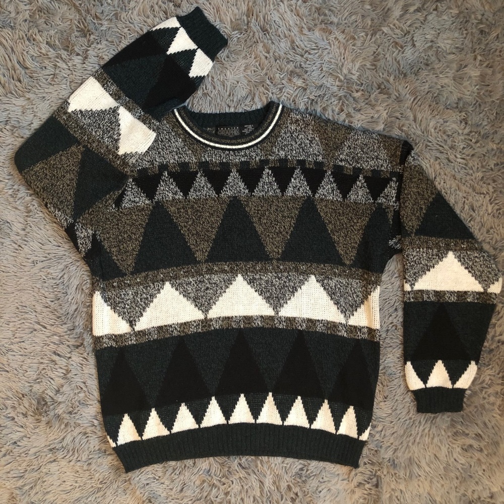 Large Vintage 100% Acrylic Sweater